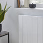 SDG Capri Electric Aluminium Panel Heater 1500W Horizontal 500 x 725mm - White
