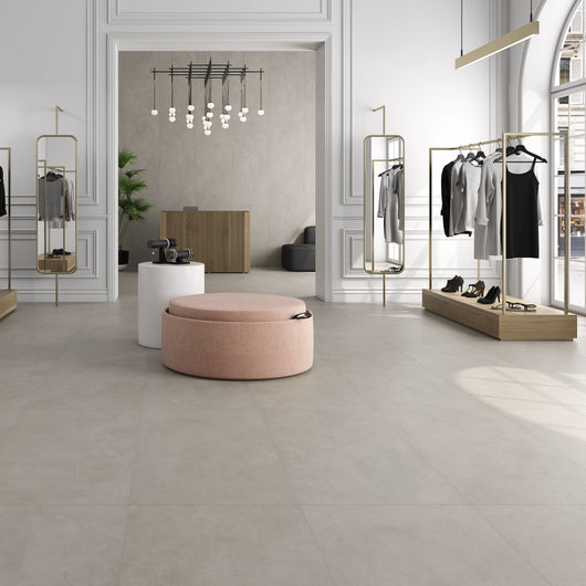 Conca Greige Rectangle Porcelain Tile - welovecouk