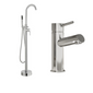 Nuie Binsey Freestanding Bath Shower Mixer + Mono Basin Mixer Pack