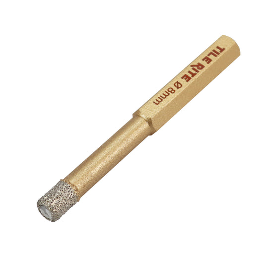  8mm GOLD HEX DRY CUT DRILL