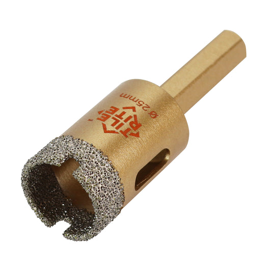  25mm GOLD HEX DRY CUT DRILL
