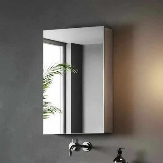  Cordis Stainless Steel Bathroom Mirror Cabinet (1-Door) 600 x 400mm