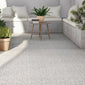 Décor Vine Grey Porcelain Square Tile - welovecouk