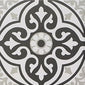Décor French White-Black-Grey Porcelain Square Tile - welovecouk