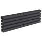 Reina Nevah Double Horizontal Steel Radiator 295 x 1000 - Anthracite