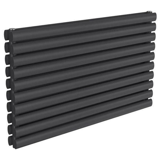  Reina Nevah Double Horizontal Steel Radiator 590 x 1000 - Anthracite