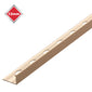 L SHAPE S/STEEL EFFECT TRADE TRIM 12mm