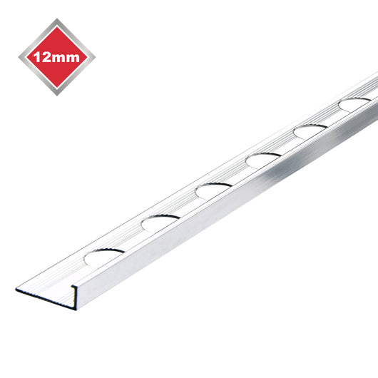  L SHAPE SILVER TRADE TRIM 12mm