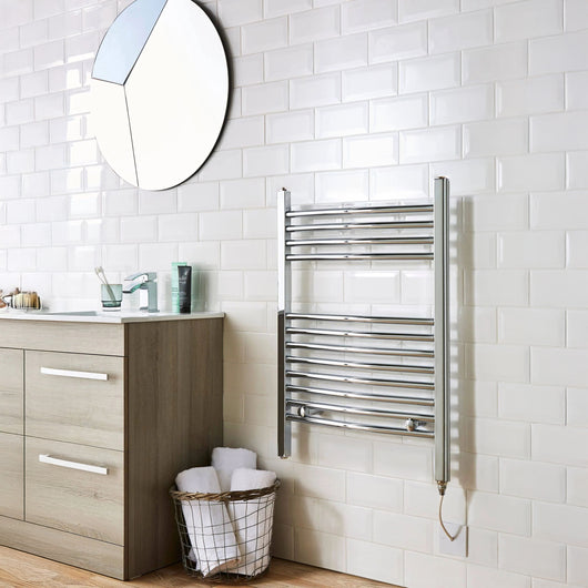  Electric Straight SDG Towel Rail Standard on/off 500 x 800mm - 150W