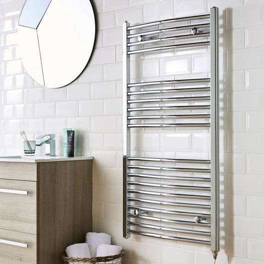  Electric Straight SDG Towel Rail Standard on/off 500 x 1200mm - 300W