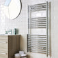 Electric Straight SDG Towel Rail Standard on/off 500 x 1200mm - 300W
