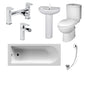 Evo Complete Waterfall Taps Bathroom Suite
