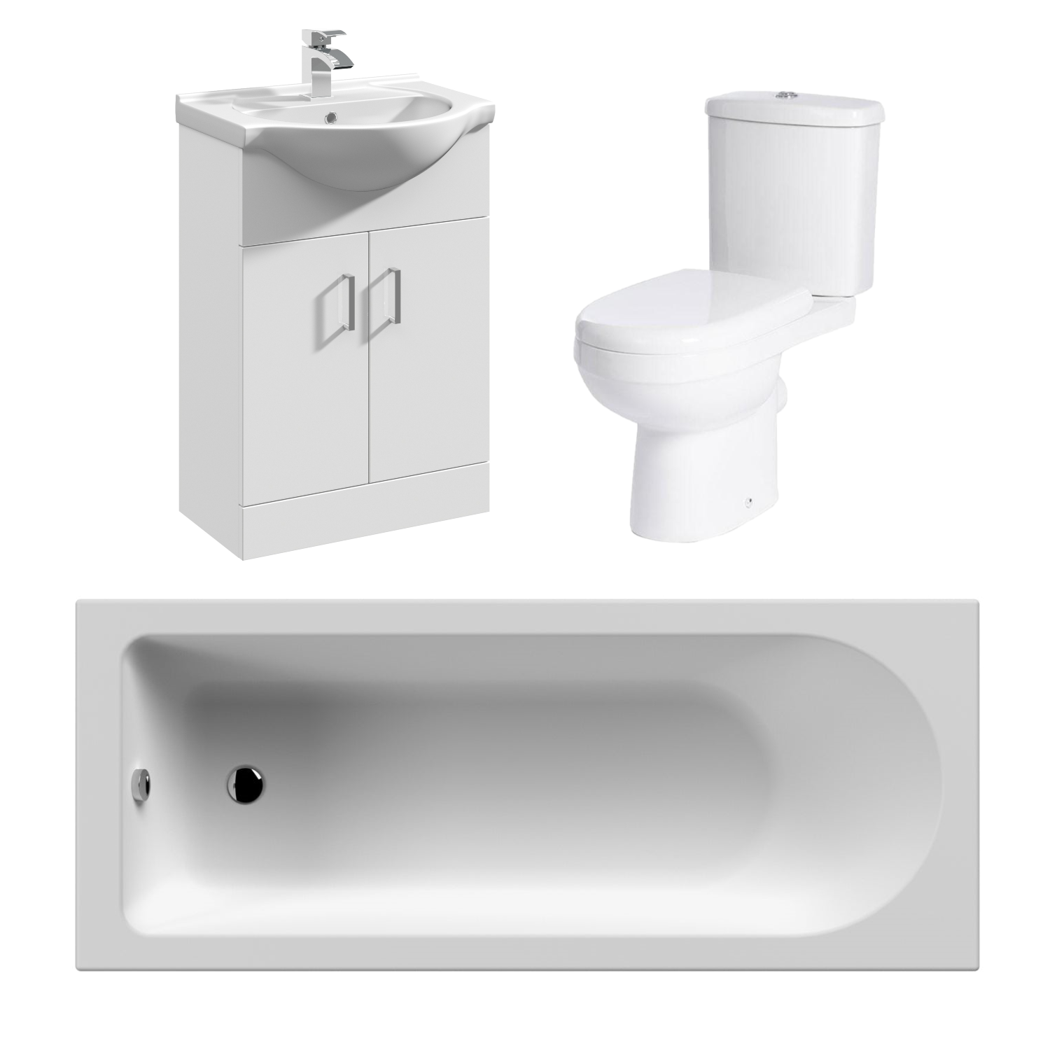 Evo Vanity Foundation Straight Single Ended Bath Suites 1800 x 800 ...