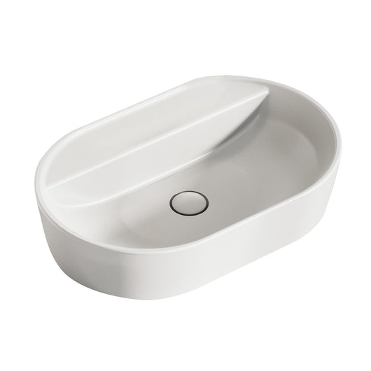  Glam Counter Top 620mm Basin – White