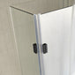Verto 1950 x 400mm Hinged Flipper Panel - Black - welovecouk