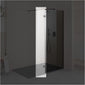 Verto 1950 x 400mm Hinged Flipper Panel - Black - welovecouk