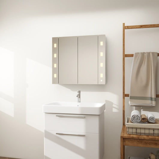  Forma LED Double Door Mirror Cabinet - 1000 x 700mm