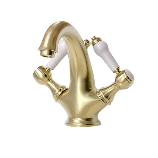  Holborn Lever Basin Mixer – Brushed Brass - welovecouk