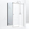  Sphere Slider Side Panel 800mm – Matt Black - welovecouk