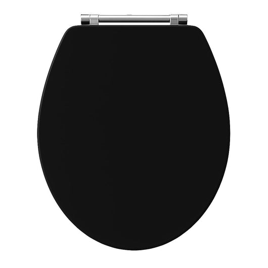  Holborn Seat Matt Black – Chrome Hinge