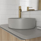 Frontline Royo Dai 360mm Round Sun Countertop Ceramic Basin - Matt Sand
