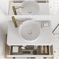 Frontline Royo Dai 360mm Round Sun Countertop Ceramic Basin - Cotton