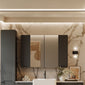 Gressin Handless 200mm Wall Hung Cabinet (180 Depth) - Soft Black