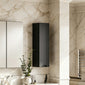 Gressin Handless 200mm Wall Hung Cabinet (180 Depth) - Soft Black
