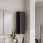 Gressin Handless 200mm Wall Hung Cabinet (180 Depth) - Soft Black