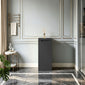 Gressin Handless Floor Standing 300mm 1-Door Base Unit (235 Compact Depth) - Soft Black