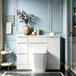 Gressin Handless Floor Standing 600mm Wc Unit (353 Depth) - Matt White