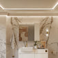 Gressin Handless 200mm Wall Hung Cabinet (180 Depth) - Matt White