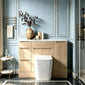 Gressin Handless Floor Standing 600mm Wc Unit (353 Depth) - Autumn Oak