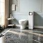 Gressin Handless Floor Standing 200mm Toilet Roll Unit (235 Compact Depth) - Autumn Oak