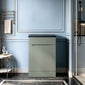 Gressin Handless Floor Standing 600mm Wc Unit (353 Depth) - Fern Green