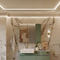 Gressin Handless 200mm Wall Hung Cabinet (180 Depth) - Fern Green