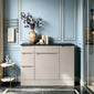 Gressin Handless Floor Standing 600mm Wc Unit (353 Depth) - Pebble Grey