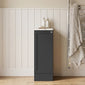 Thaxton Floor Standing 300mm 1-Door Base Unit (235 compact Depth) - Soft Black