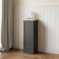 Thaxton Floor Standing 300mm 1-Door Base Unit (335 Depth) - Soft Black - welovecouk