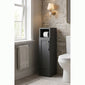 Thaxton Floor Standing 200 Toilet Roll Unit (235) SHAKER - Soft Black - welovecouk
