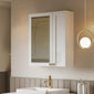 Thaxton Wall Hung 200mm 1-Door Wall Cabinet (180 Depth) - Matt White
