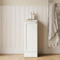 Thaxton Floor Standing 300mm 1-Door Base Unit (235 compact Depth) - Matt White
