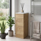 Thaxton Floor Standing 300mm 3-Drawer Unit (335 Depth) - Autumn Oak - welovecouk