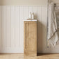 Thaxton Floor Standing 300mm 1-Door Base Unit (235 compact Depth) - Autumn Oak
