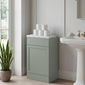 Thaxton Floor Standing 500mm WC Unit (335) - Matt White - welovecouk