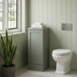 Thaxton Floor Standing 400mm 1-Door Base Unit (235 compact Depth) - Fern Green