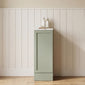 Thaxton Floor Standing 300mm 1-Door Base Unit (335 Depth) - Fern Green - welovecouk