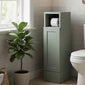 Thaxton Floor Standing 200 Toilet Roll Unit (235) SHAKER - Fern Green - welovecouk