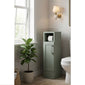 Thaxton Floor Standing 200 Toilet Roll Unit (235) SHAKER - Fern Green - welovecouk