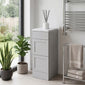 Thaxton Floor Standing 300mm 3-Drawer Unit (335 Depth) - Pebble Grey - welovecouk